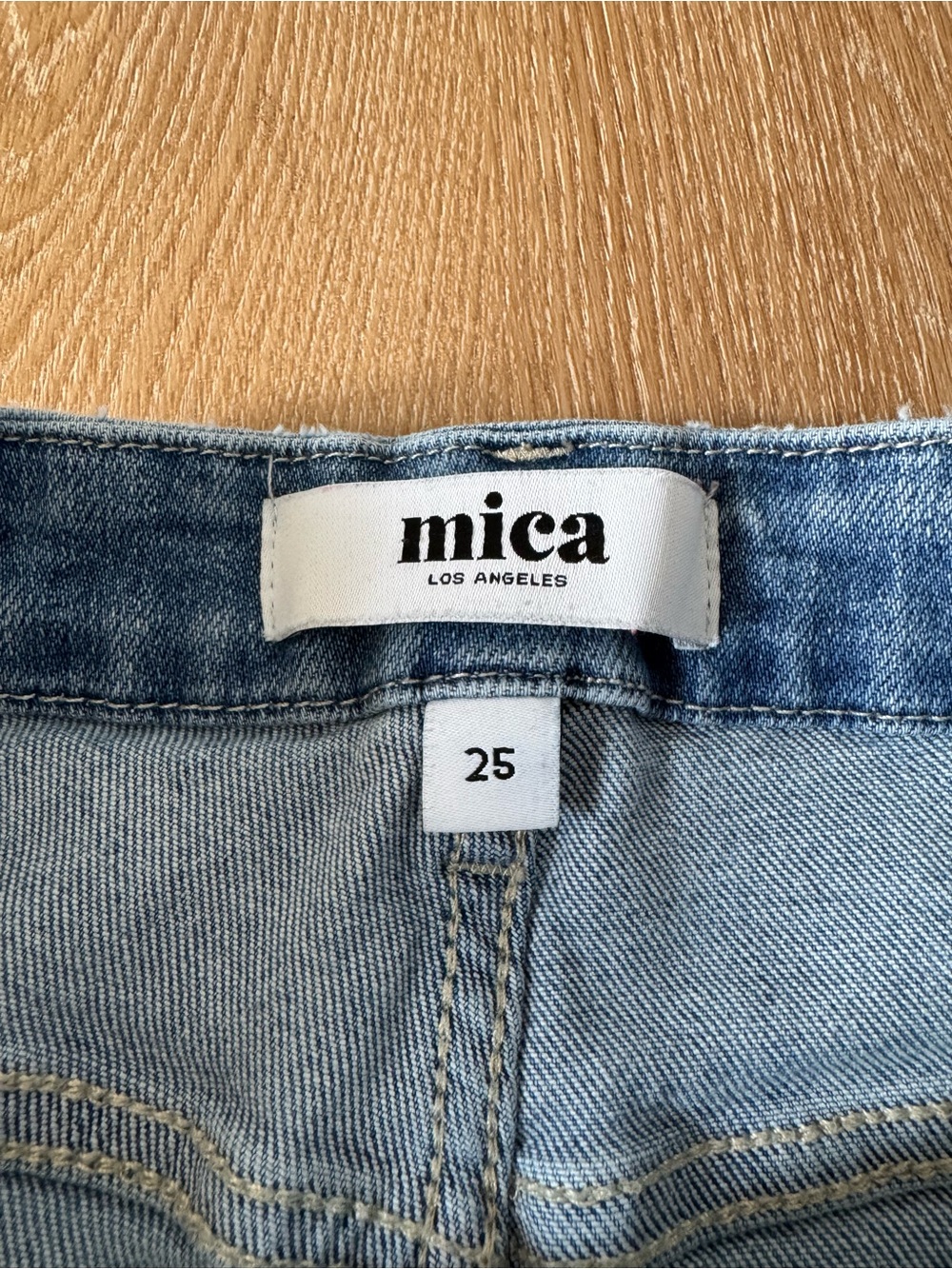 Mica Denim High Rise Wide Leg Skater Jeans (Style Number MDP-W611) size 25 - Picture 6 of 11